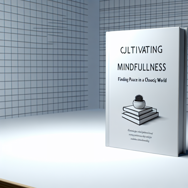 Cultivating Mindfulness: Finding Peace in a Chaotic World